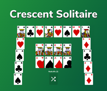 Crescent Solitaire Card Video Game: Play Free Online Crescent Solitaire  Card Game - No App Download Required!