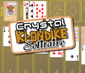 Crystal Klondike Solitär