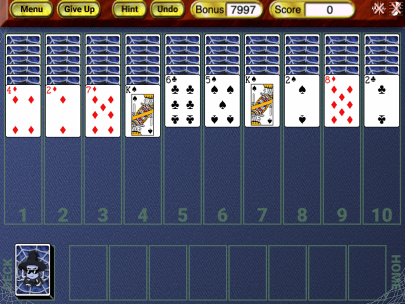 Golden Spider Solitaire (Original) - Play Online