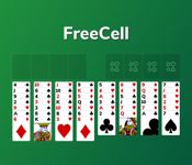 Freecell Solitaire Blue - Jogos de Cartas - 1001 Jogos