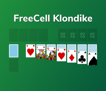 FreeCell Klondike - Jogue Online no