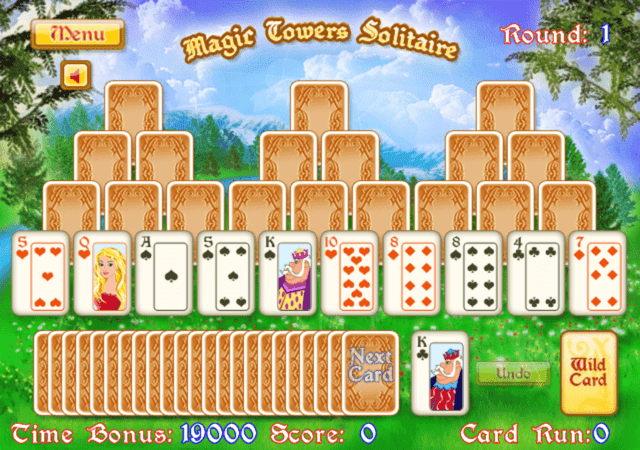 Tri Tower Solitaire (Magic Towers Solitaire) - Jogue Online no