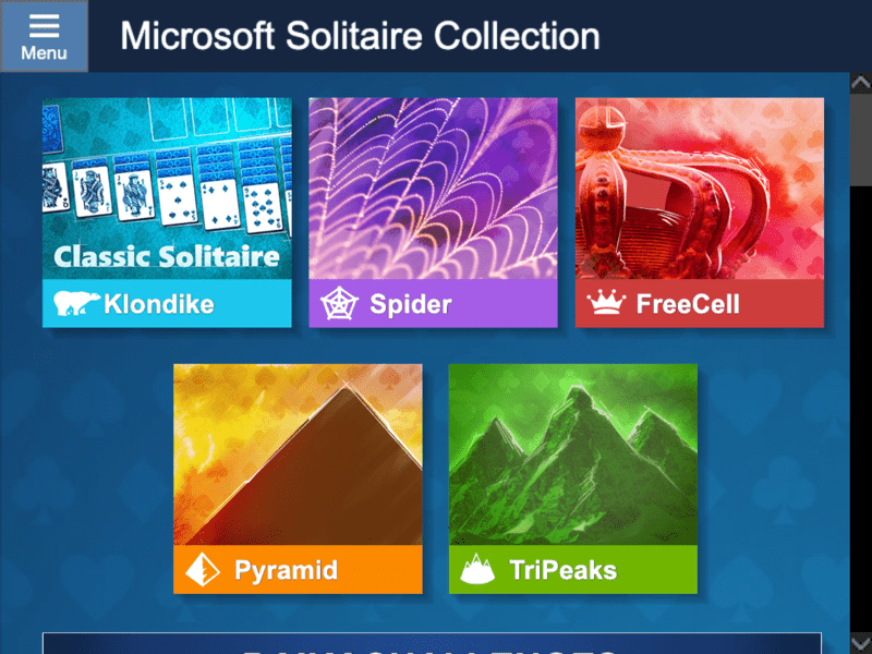 Microsoft Solitaire Collection - Juega línea SolitaireParadise.com