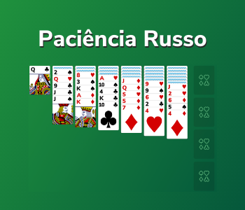 Jogo Paciência Russo no Jogos 360