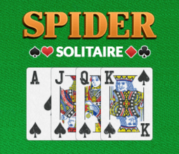 Play Spider Solitaire (Two-Suit) Card Game Online  Card games, Online card  games, Family card games