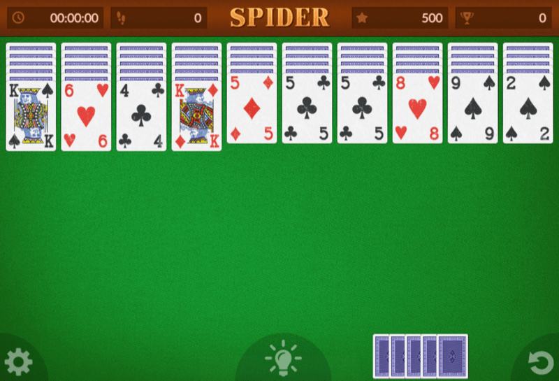 Paciencia Spider: Jogos de Cartas e Baralho Grátis Online