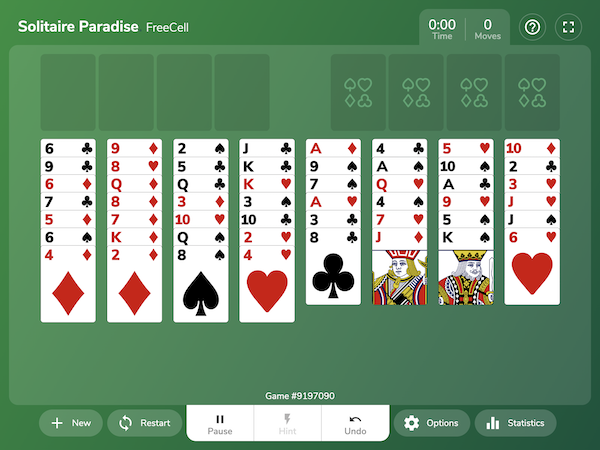 Jogos de Paciência Bem Conhecidos - Solitaire Paradise