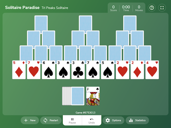 Tri Peaks Solitaire