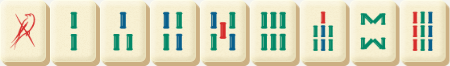 Mahjong Bamboo Tiles