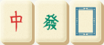 Mahjong drage-brikker